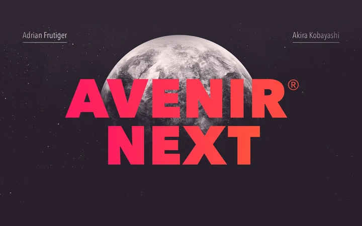 Avenir® Next字体全套32字重 by Linotype