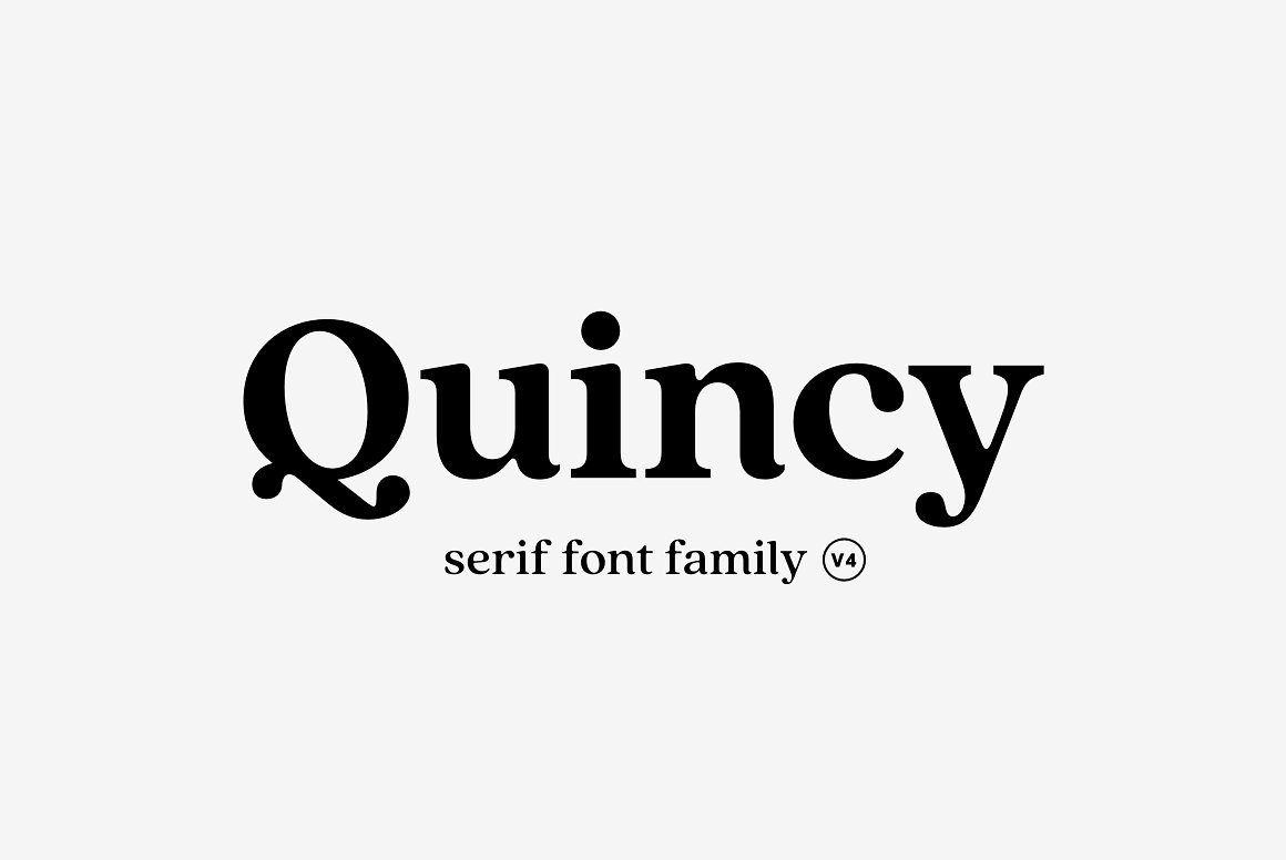 Quincy CF字体全套12字重
