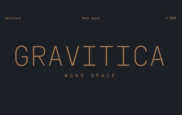 Gravitica Mono字体全套19字重  by Ckhans Fonts
