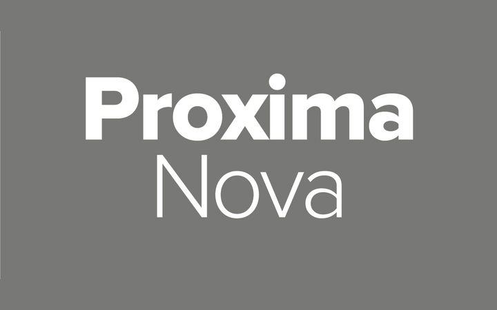 Proxima Nova 字体全套144字重 by Mark Simonson