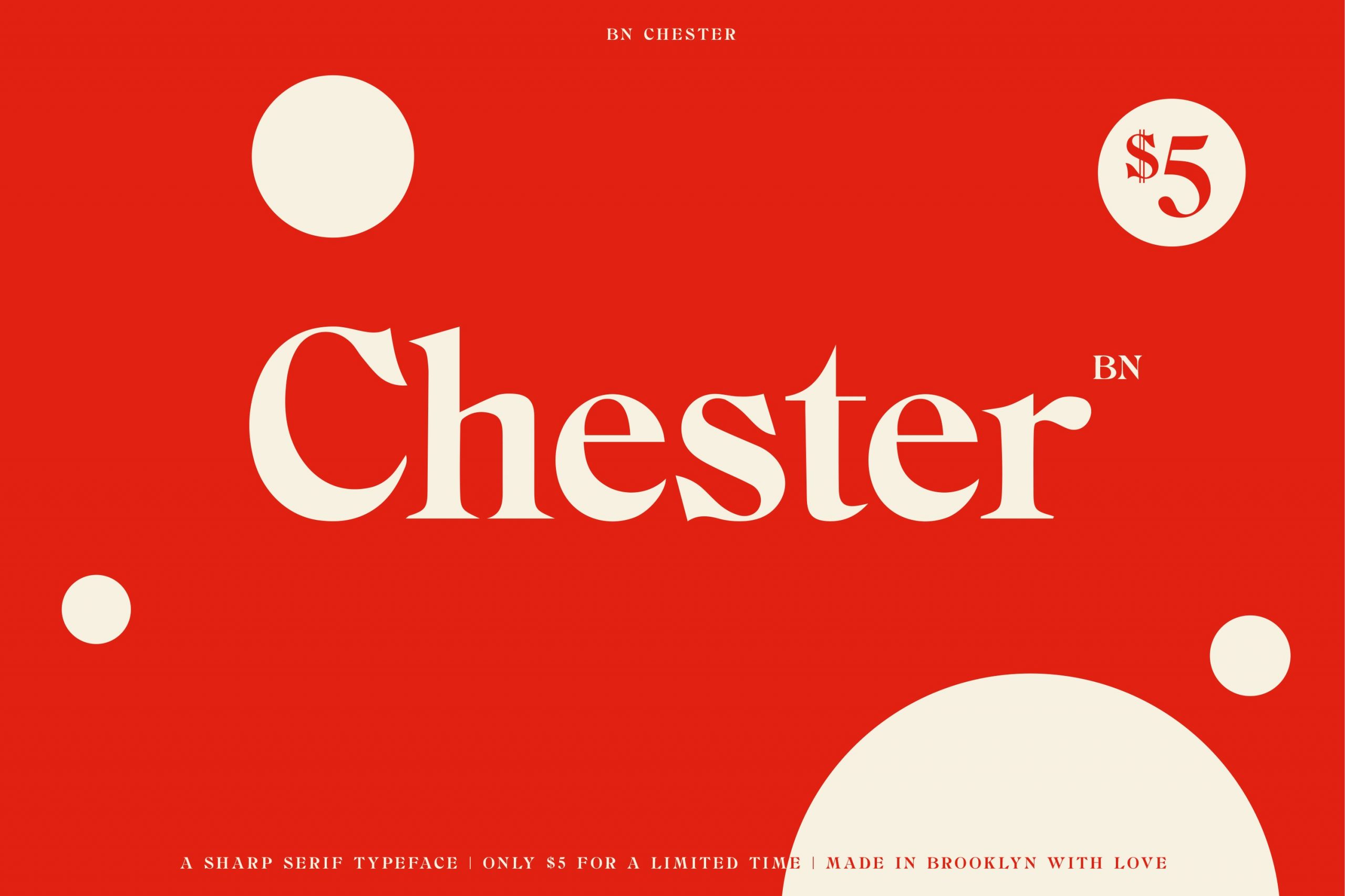 BN Chester字体  By Bnick