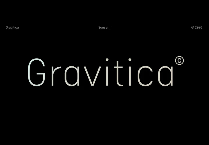 Gravitica字体全套13字重 by Ckhans Fonts