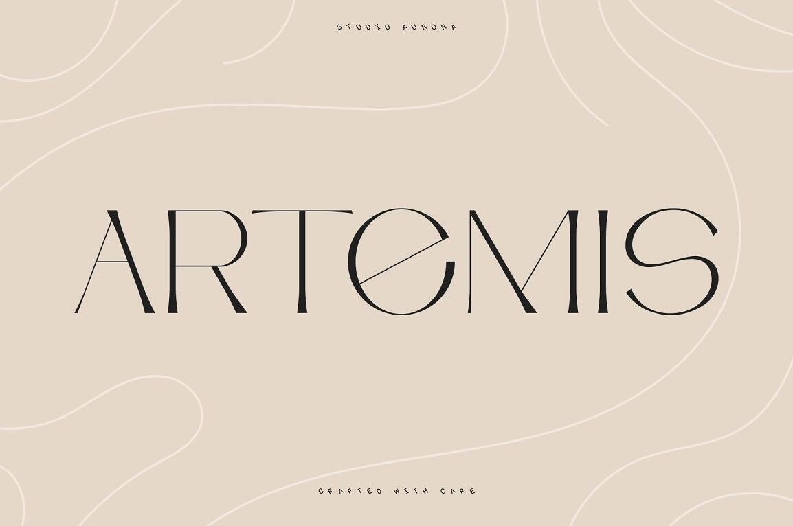 Artemis字体  By Studio Aurora