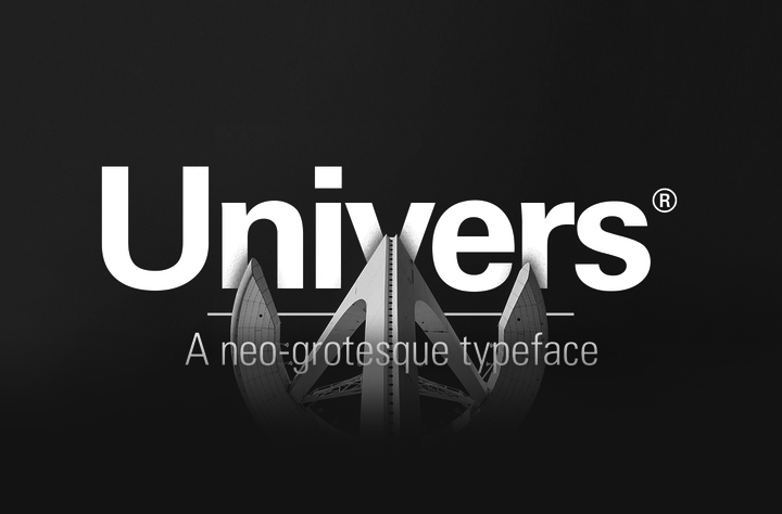 Univers 字体全套27字重  by Linotype