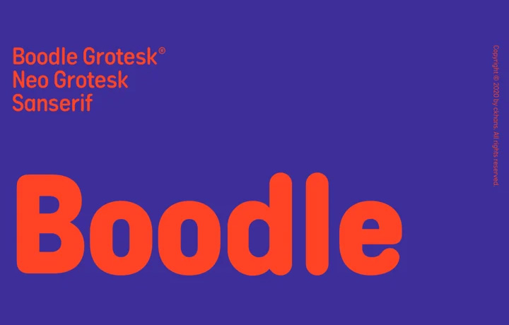 Boodle字体全套17字重  by Ckhans Fonts