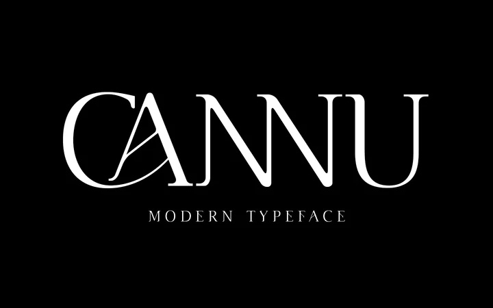 Cannu 现代优雅衬线字体 by DYSA Studio
