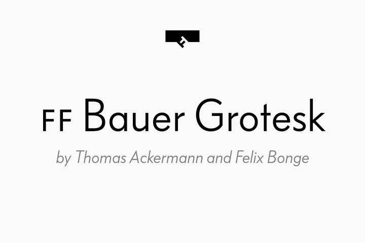 FF Bauer Grotesk字体全套12字重 by FontFont