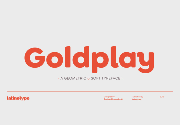 Goldplay字体全套28字重 现代和现代风格以及经典比例 by Latinotype