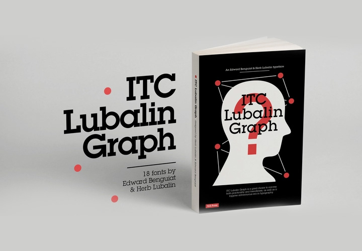 ITC Lubalin Graph   美国图形设计的印刷风格  by ITC