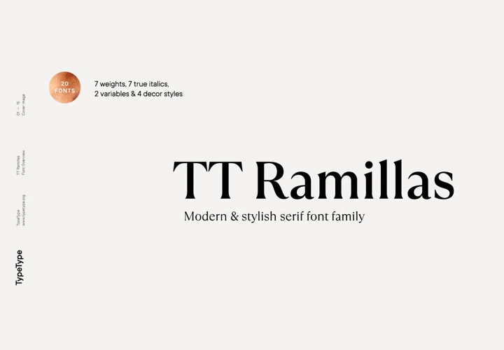 TT Ramillas  by TypeType