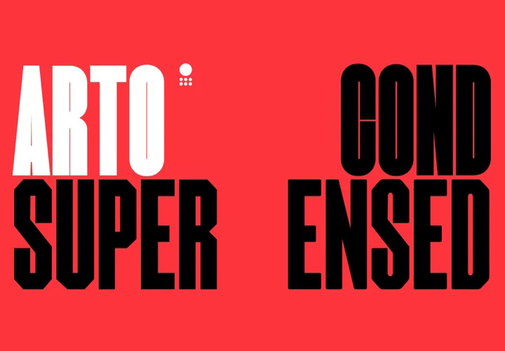 Arto Condensed字体全套10字重  超浓缩字体 by Paul Henry Robb