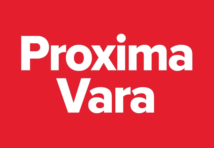 Proxima Vara是Proxima Nova类型家族的可变版本 by Mark Simonson