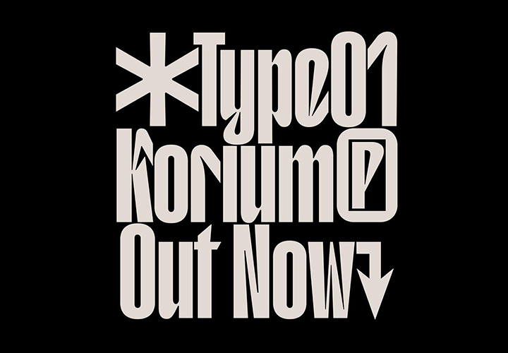 T1 Korium 字体全套6字重  既熟悉又带有柔和的人文主义字形   by  Reza Rasenda