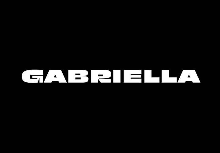 Gabriella超粗宽大字体 个性十足 by fercozzi