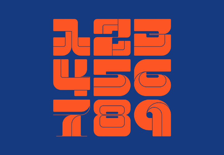 UBERDANK  全大写的模块化单板衬线显示字体 By A-Studio and Co