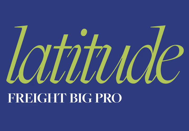 Freight Big Pro字体全套12字重 by GarageFonts