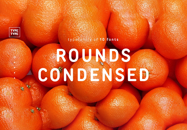 TT Rounds Condensed 字体全套10字重 by TypeType