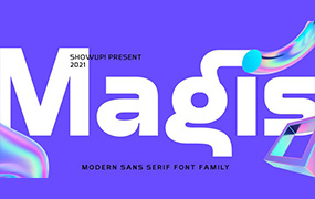 Magis字体全套19字重 包含可变字形  by Showup! Typefoundry