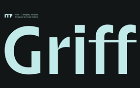 Griff 字体全套10字重 by Indian Type Foundry