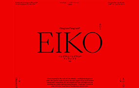 Eiko字体全套18字重 包含可变字形  by PangramPangram