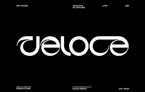 Veloce  现代显示字体 良好的易读性 by Studio Innate
