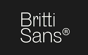 Britti Sans字体全套14字重  强烈个性的野蛮和怪诞的字体家族 by Nois