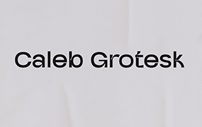 Caleb Grotesk字体全套18字重  by Brenners Template