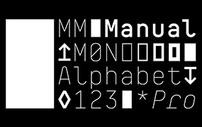 BB Manual Mono (Pro)字体全套60字重  等宽字体 by Bold Studio