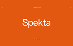 PTL Spekta 字体全套16字重 非正统的 Neo-Grotesk 字体  by ProtoType