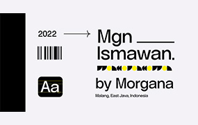 MGN Ismawan 灵感来自 Helvetica 字体 by Morgana Studio
