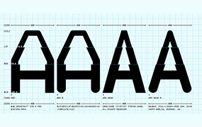 NB Architekt字体全套12字重  经典的现代单线等宽字体 by Neubau